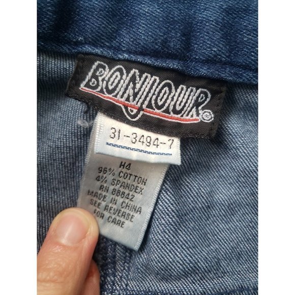 Y2K Denim Shorts with No Back Pockets - Picture 3 of 5